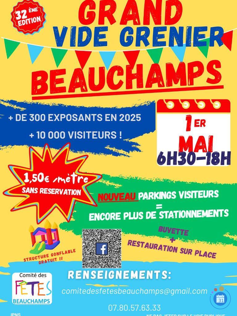 Image 32e Grand vide-grenier du 1er mai de Beauchamps (photo 1)