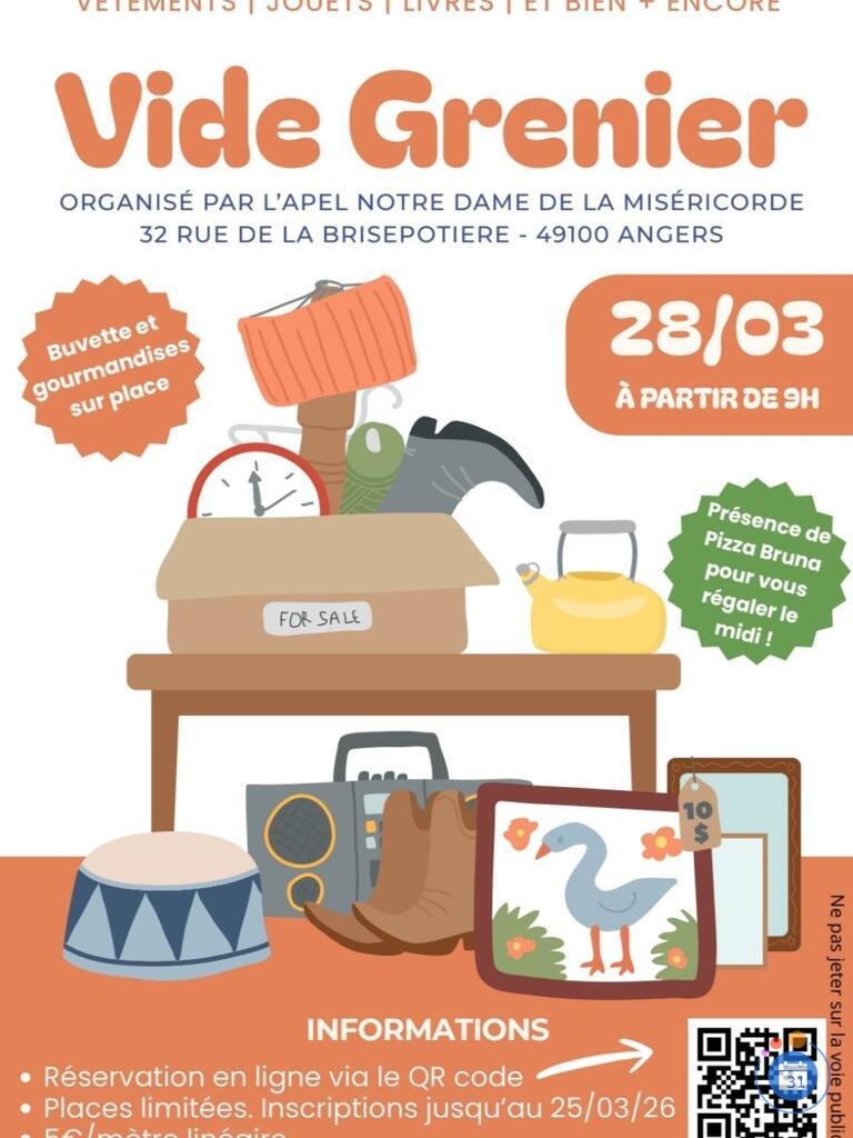 Image Vide grenier de l'école Notre Dame de la Miséricorde (photo 1)