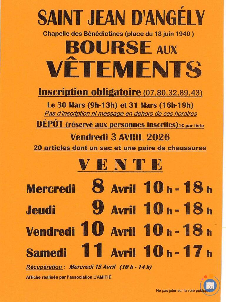 Image Bourse aux vêtements (photo 1)