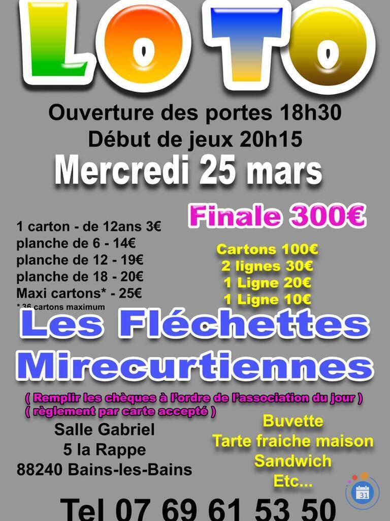 Image Fléchettes Mirecurtiennes (photo 1)