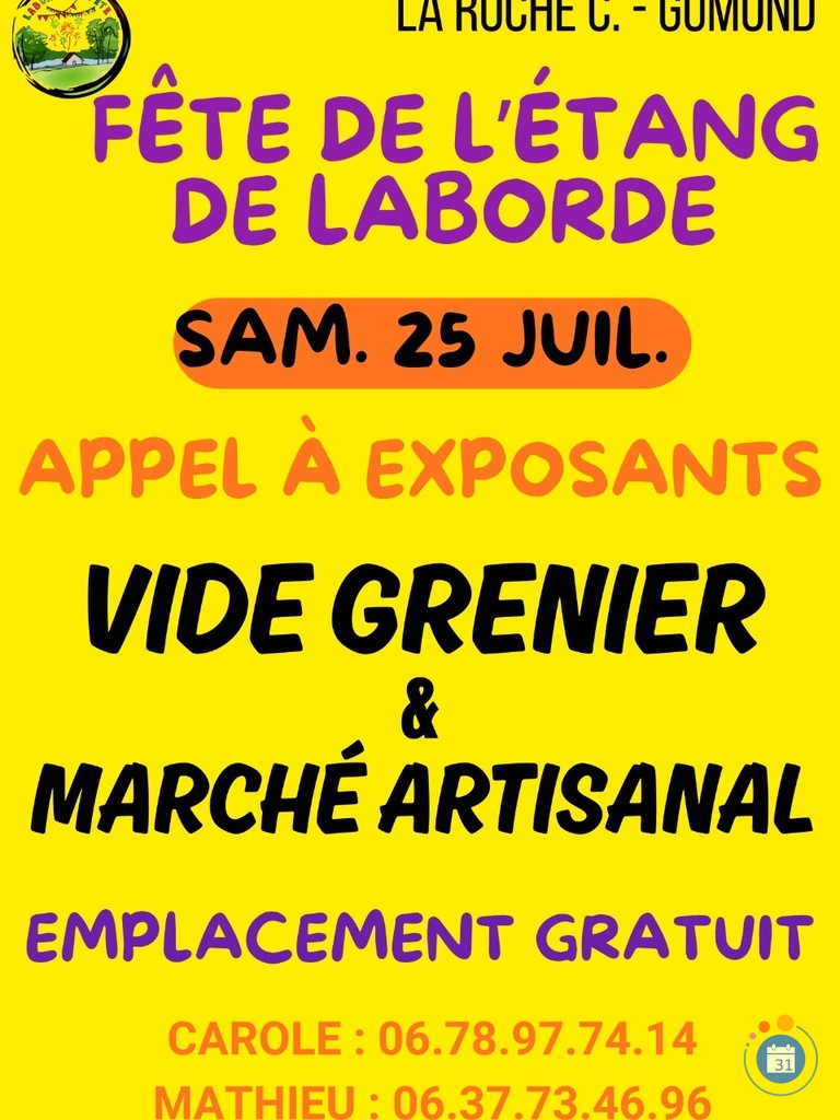 Image Vide grenier marché artisanal - fete de l’étang (photo 1)