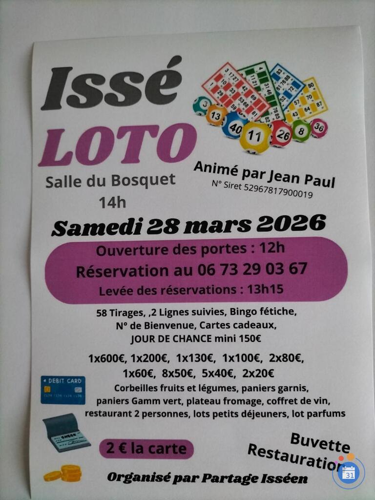 Image Loto Animé par Jean Paul a 14 H (photo 1)