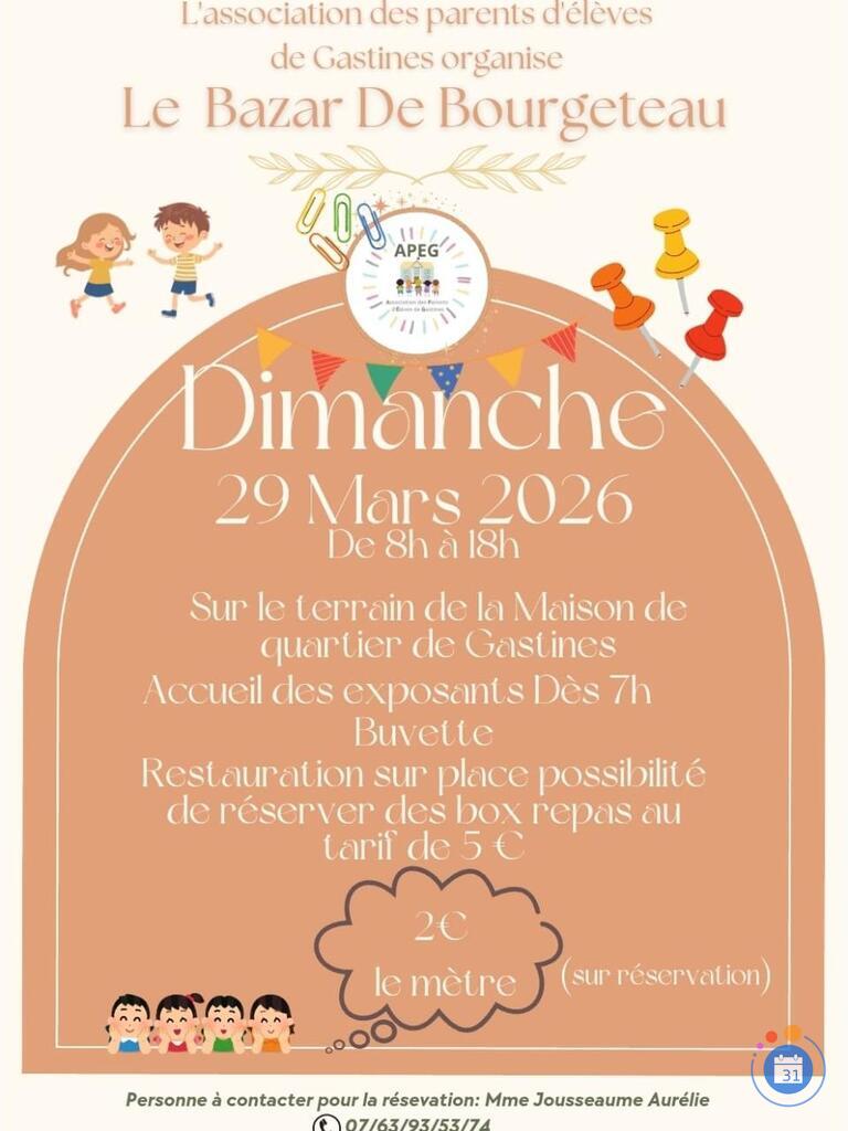 Image Le Bazar de Bourgeteau- Vide grenier (photo 1)