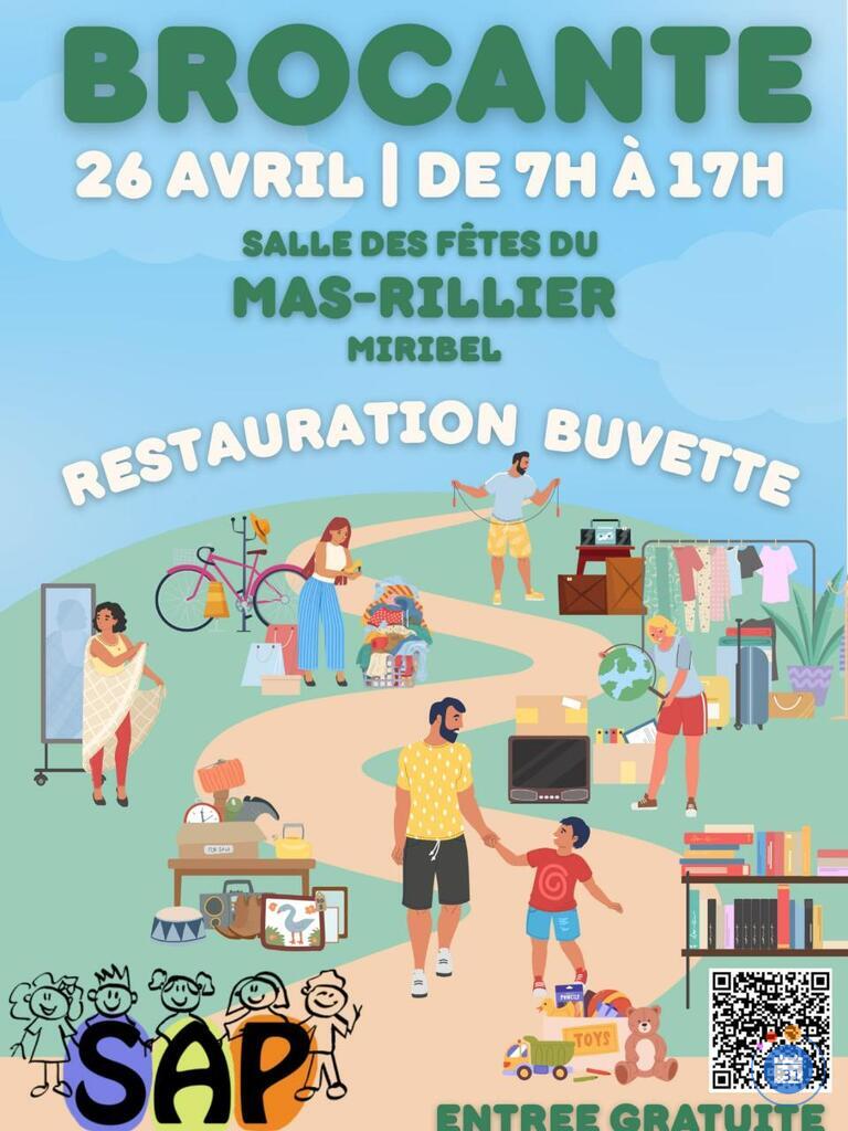 Image La Brocante de la SAP du Mas Rillier (photo 1)