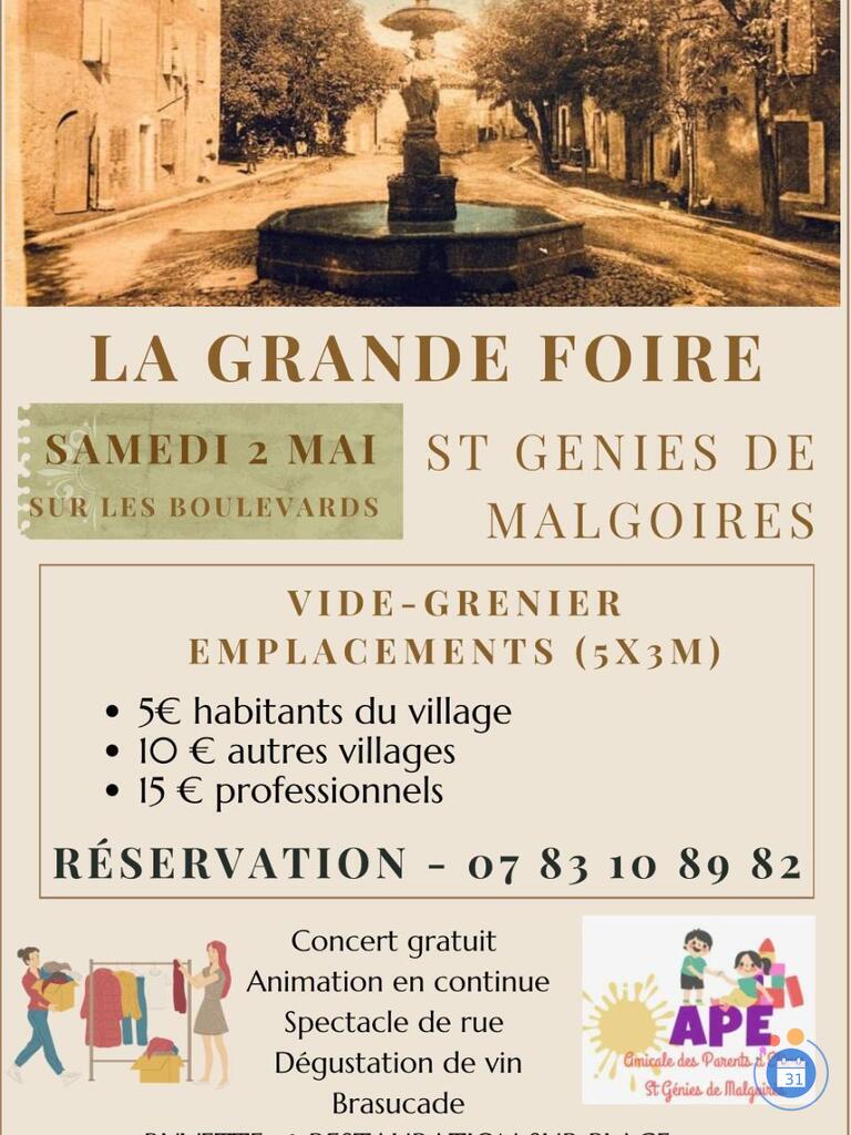 Image Grande foire de l 'APE (photo 1)