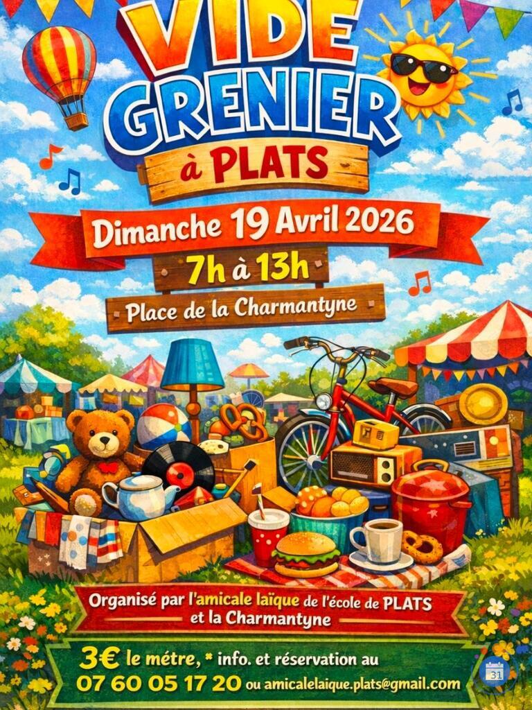 Image Vide grenier Plats (photo 1)