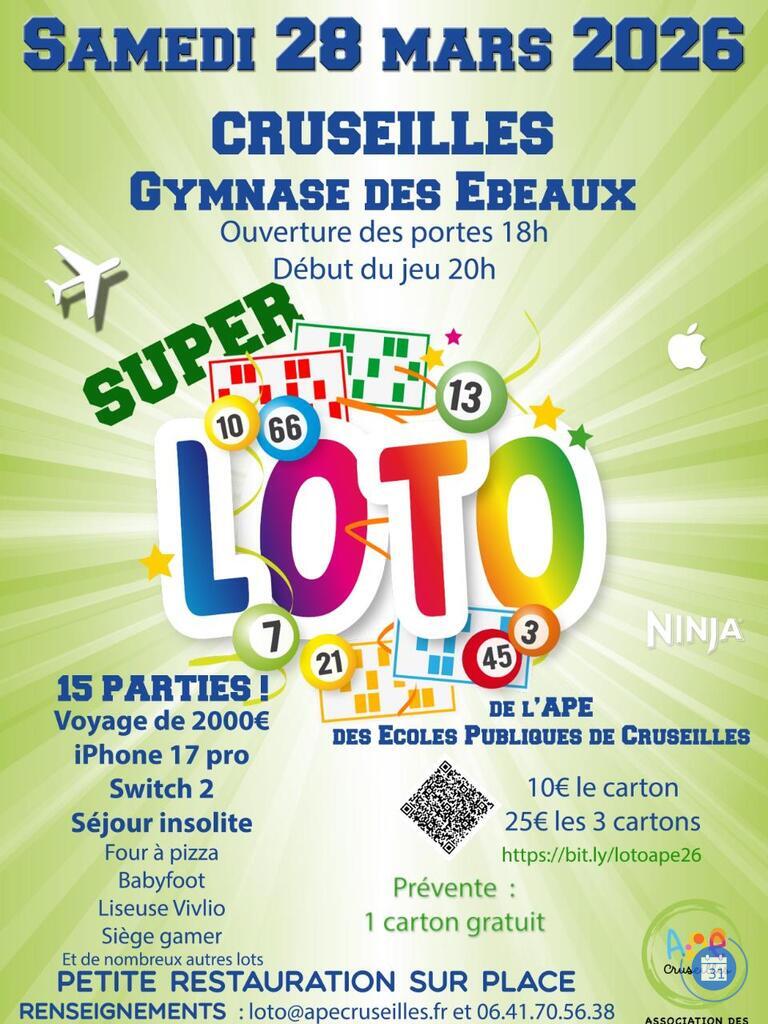 Image Loto de L'APE de Cruseilles (photo 1)