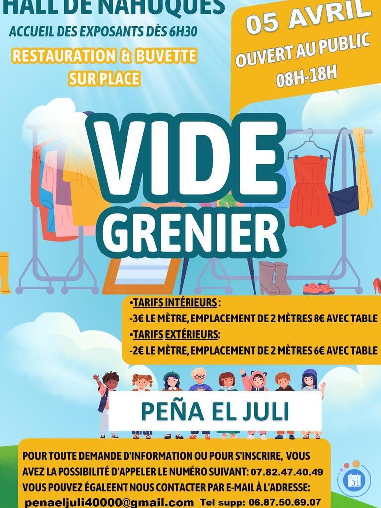 Image Vide Grenier annuel PENA EL JULI (photo 1)