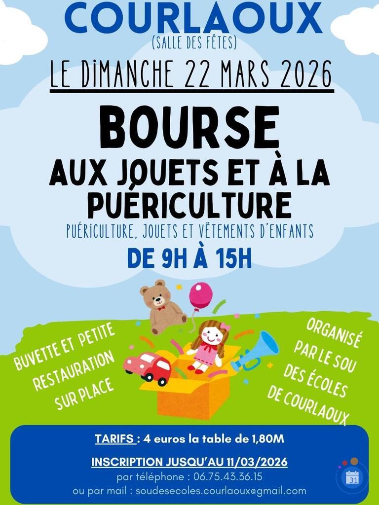 Image Bourse aux jouets et à la puériculture du Sou des écoles. (photo 1)