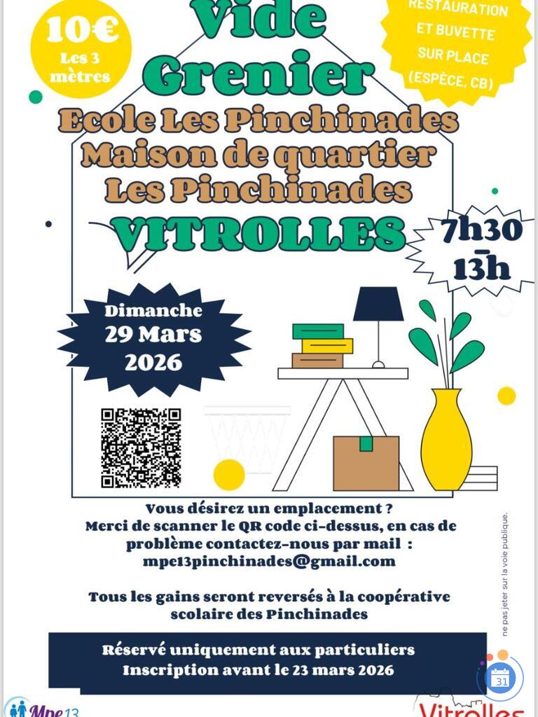 Image Vide grenier Les Pinchinades (photo 1)