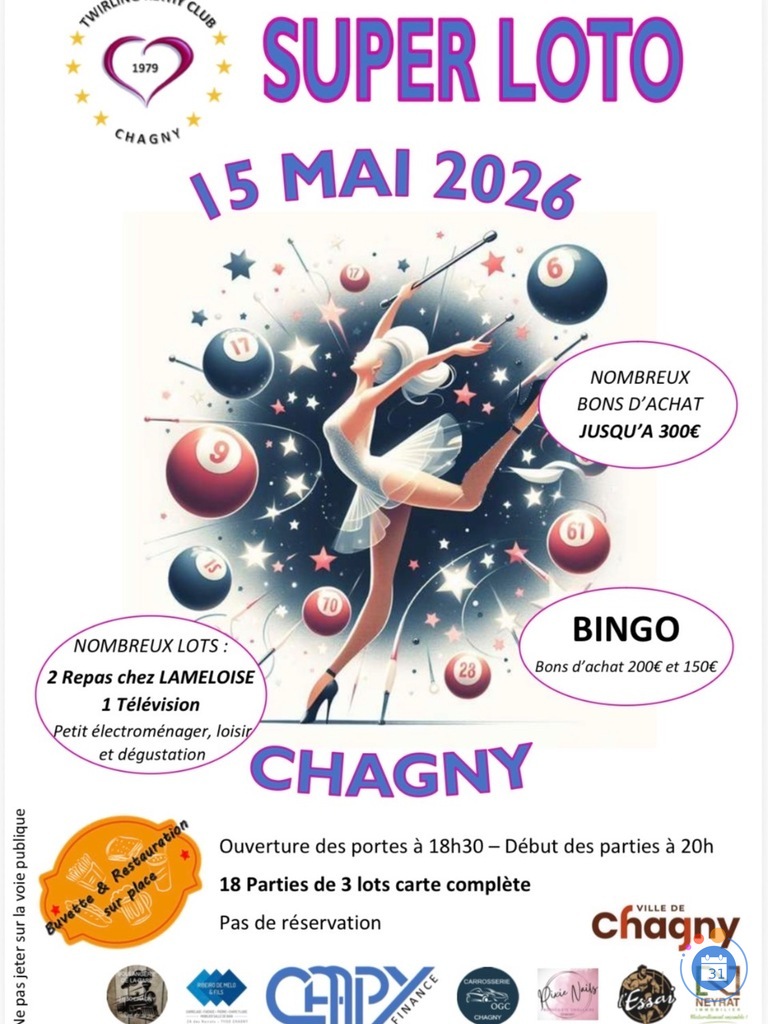 Image Loto du Twirling Club de Chagny (photo 1)