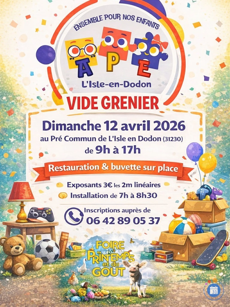 Image Vide grenier Foire du Printemps et du Goût (photo 1)