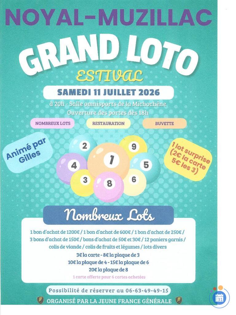 Image Grand Loto estival (photo 1)
