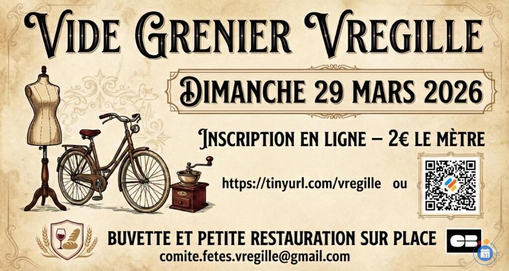 Image Vide grenier Vregille (photo 1)