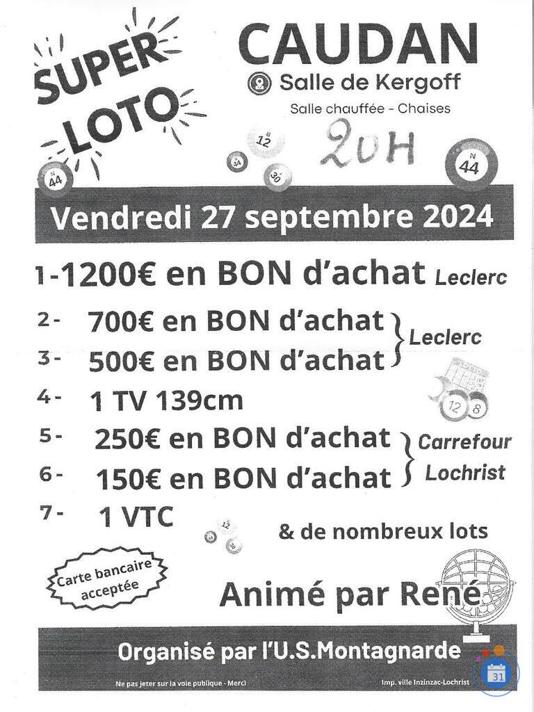 Image Super loto union sportive montagnarde (photo 1)