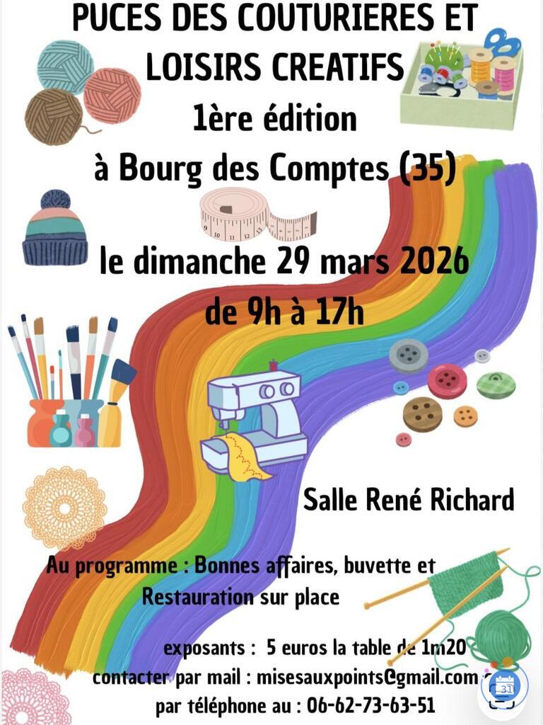 Image Puces des Couturières et Loisirs Créatifs (photo 1)