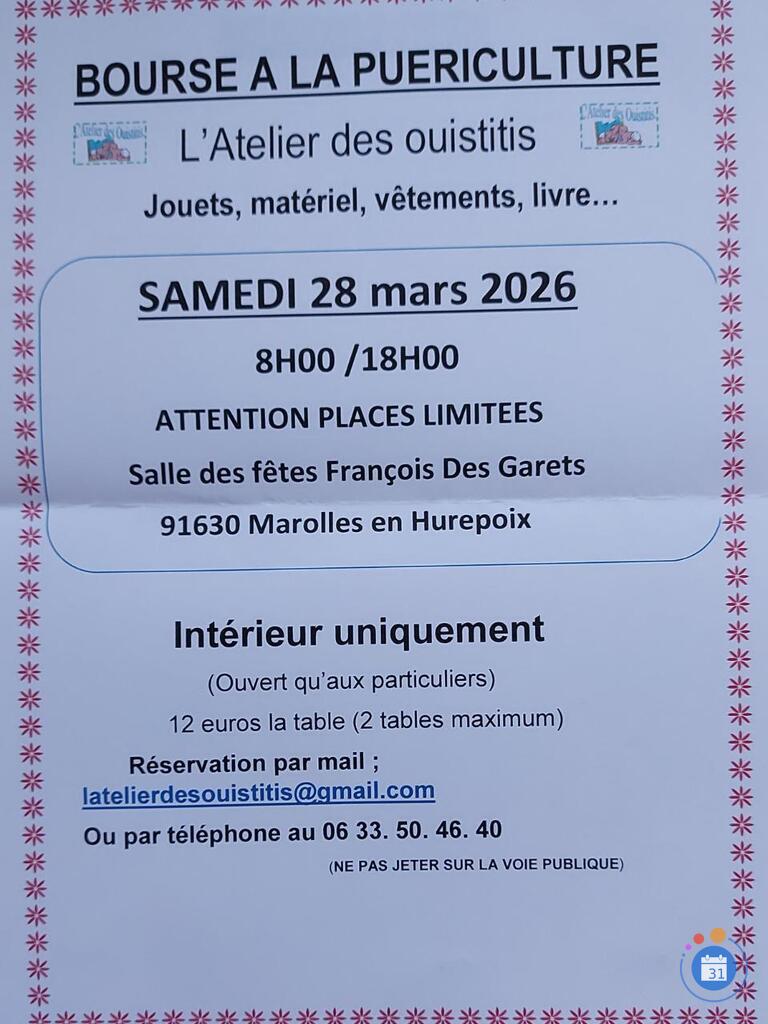 Image Bourse à la puériculture (photo 1)