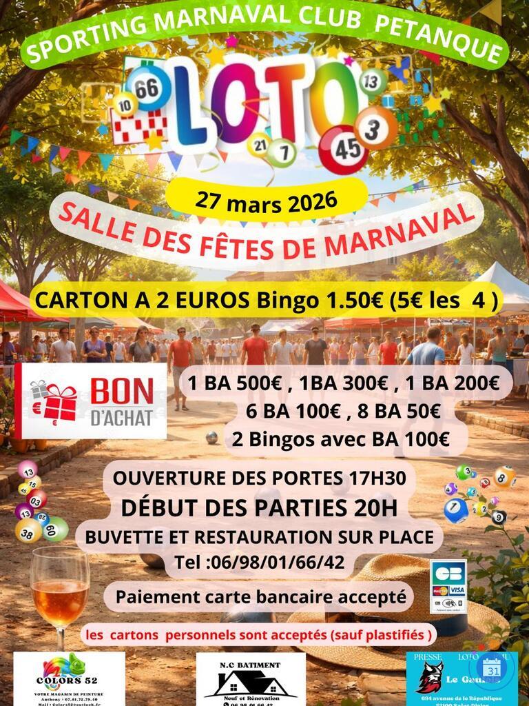 Image Loto smc petanque (photo 1)