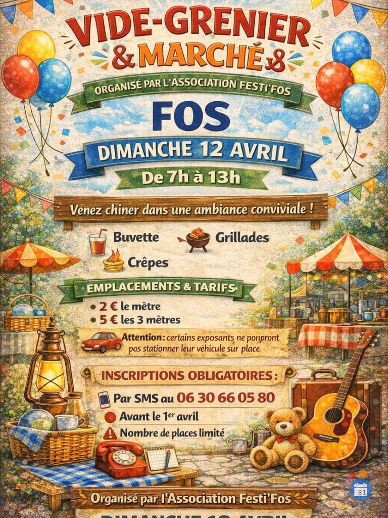 Image Vide grenier et marché (photo 1)