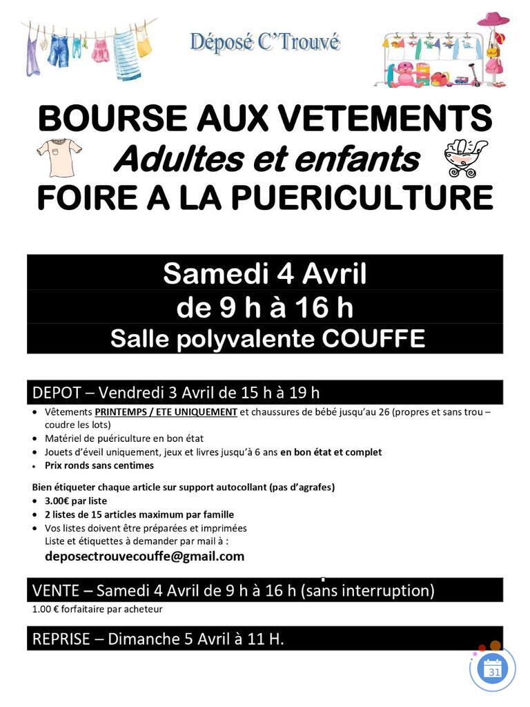 Image Bourse aux vêtements et articles de puériculture (photo 1)