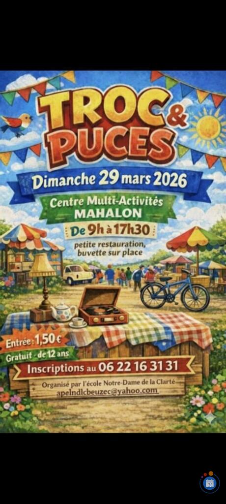 Image Troc et puces Notre dame de la Clarté (photo 1)