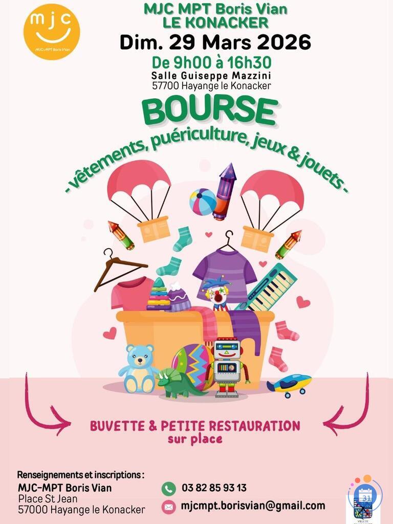 Image Bourse vêtements puériculture jeux et jouets (photo 1)