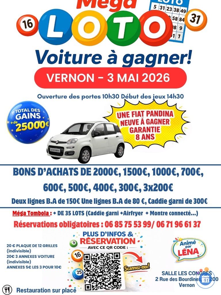 Image Méga loto à vernon - (photo 1)