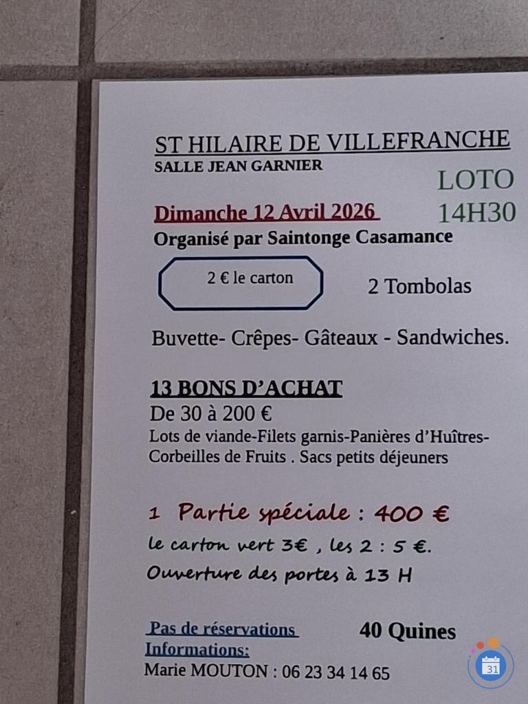 Image LOTO GOURMAND solidaire (photo 1)