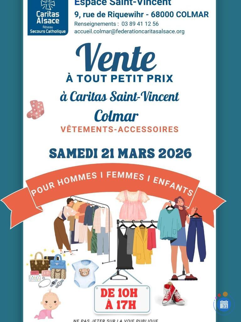 Image Vente à petits prix de vêtements et chaussures (photo 1)