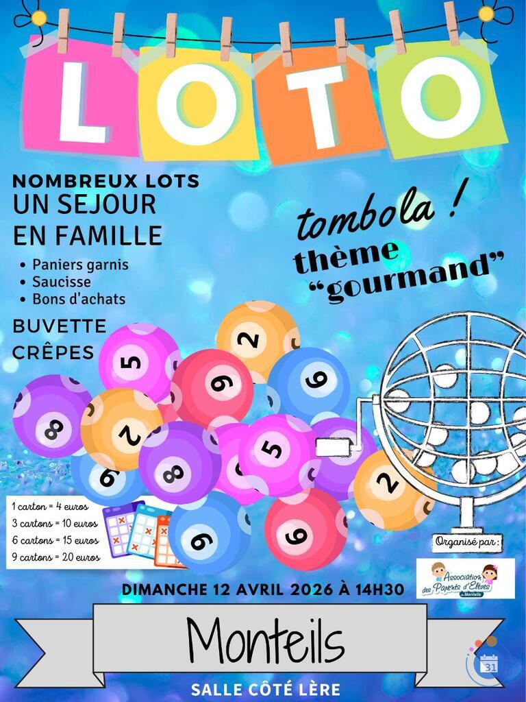 Image Loto organisé par l'APE de Monteils (photo 1)