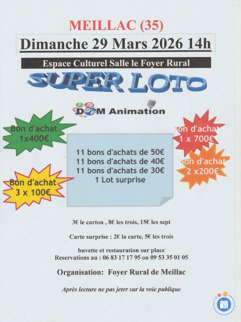 Image super loto Foyer Rural (photo 1)