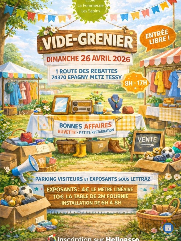 Image Vide-grenier de Printemps (photo 1)