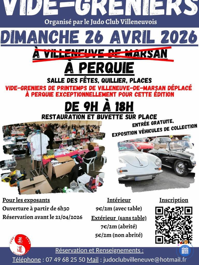 Image Vide-greniers Villeneuve de Marsan Voitures collections (photo 1)