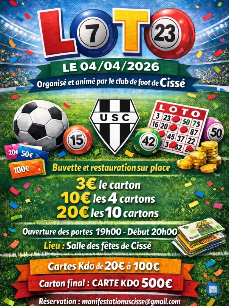 Image Loto foot cisse (photo 1)