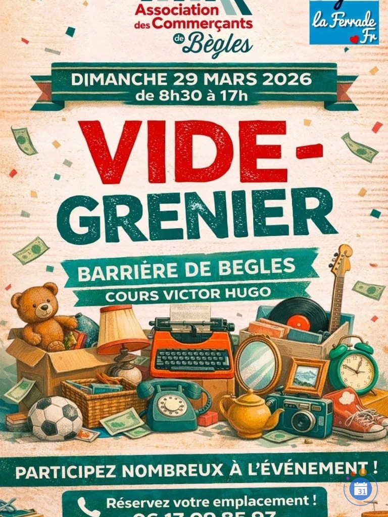 Image Vide grenier de la barrière de Bègles (photo 1)