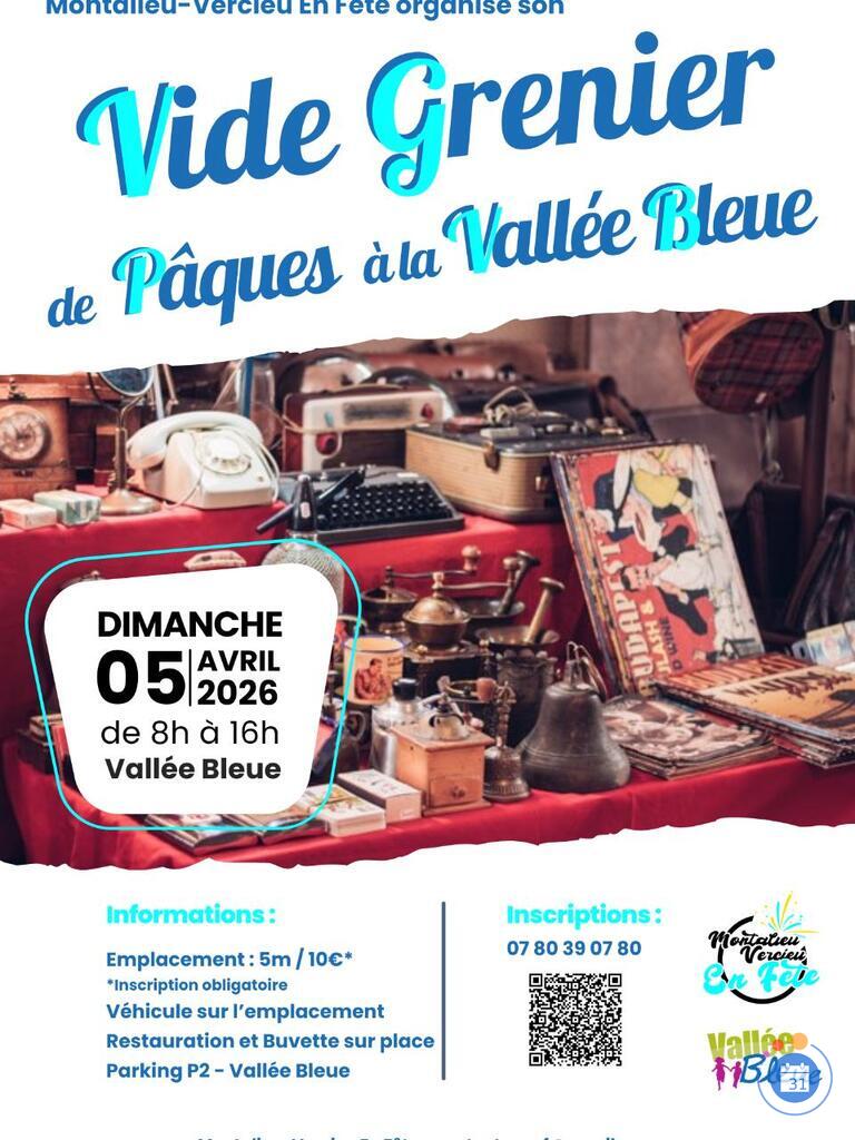 Image Vide Grenier de Pâques à la Vallée Bleue (photo 1)