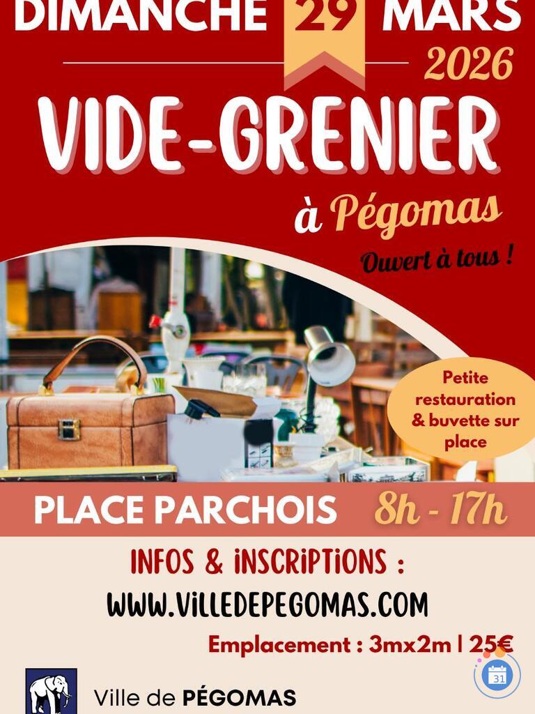 Image Vide-grenier de la ville de Pégomas (photo 1)