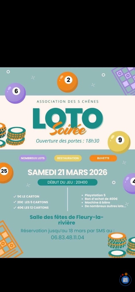 Image Loto : association des 5 chênes (photo 1)