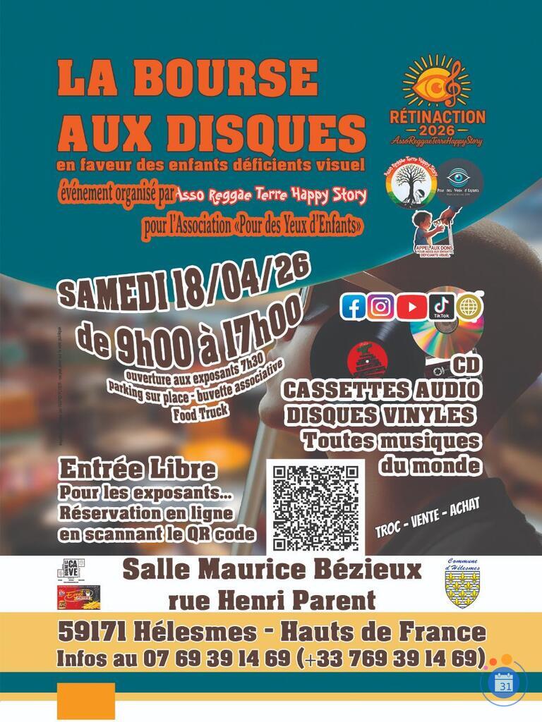 Image Bourse aux disques du RETINACTION 2026 (photo 1)
