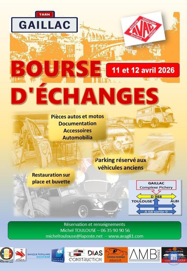 Image Bourse d'echanges auto-moto de gaillac (photo 1)
