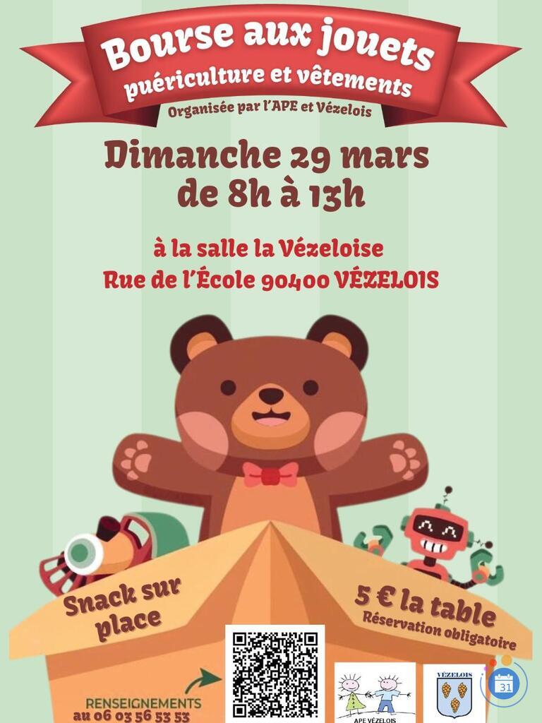 Image Bourse aux jouets, vêtements et puériculture (photo 1)