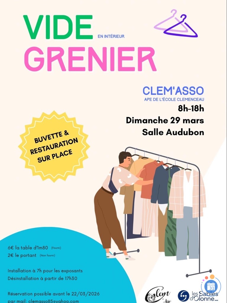 Image Vide grenier en intérieur (photo 1)