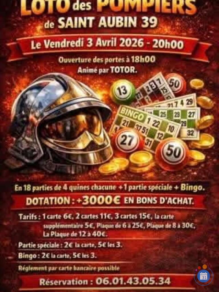 Image Loto des Sapeurs-Pompiers (photo 1)