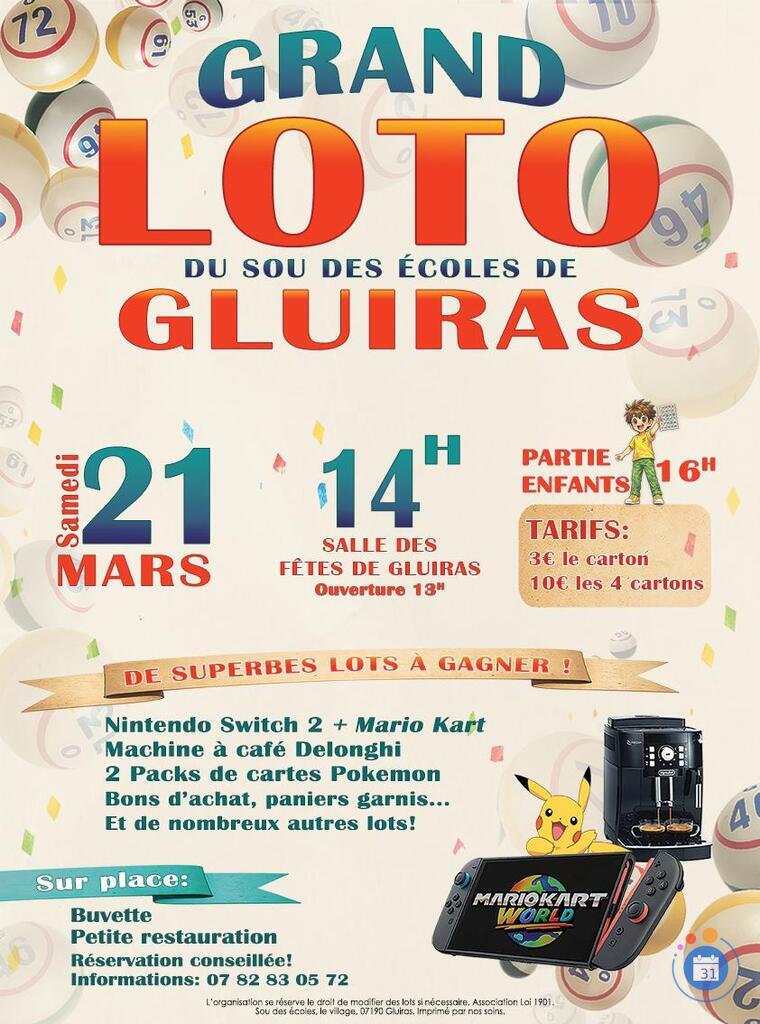 Image Grand loto du Sou des Ecoles (photo 1)