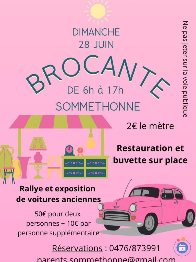 Image Brocante et rallye - exposition de voitures ancêtres (photo 1)