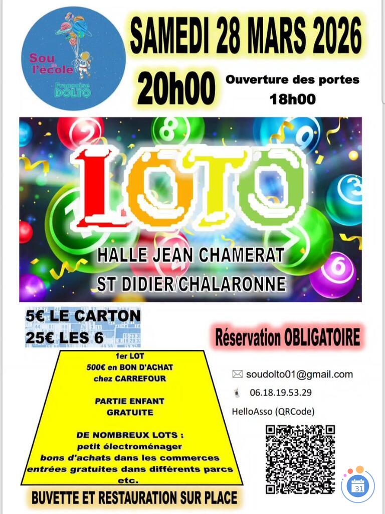 Image Loto du Sou de l'école Dolto (photo 1)