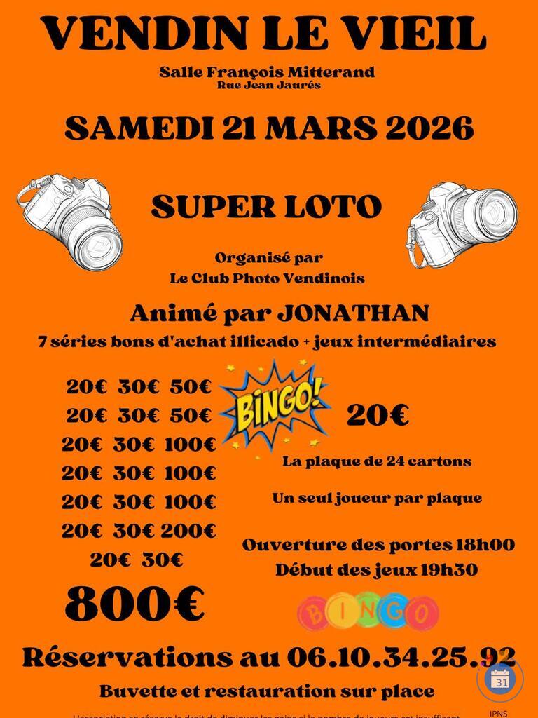 Image Super loto du club photo (photo 1)