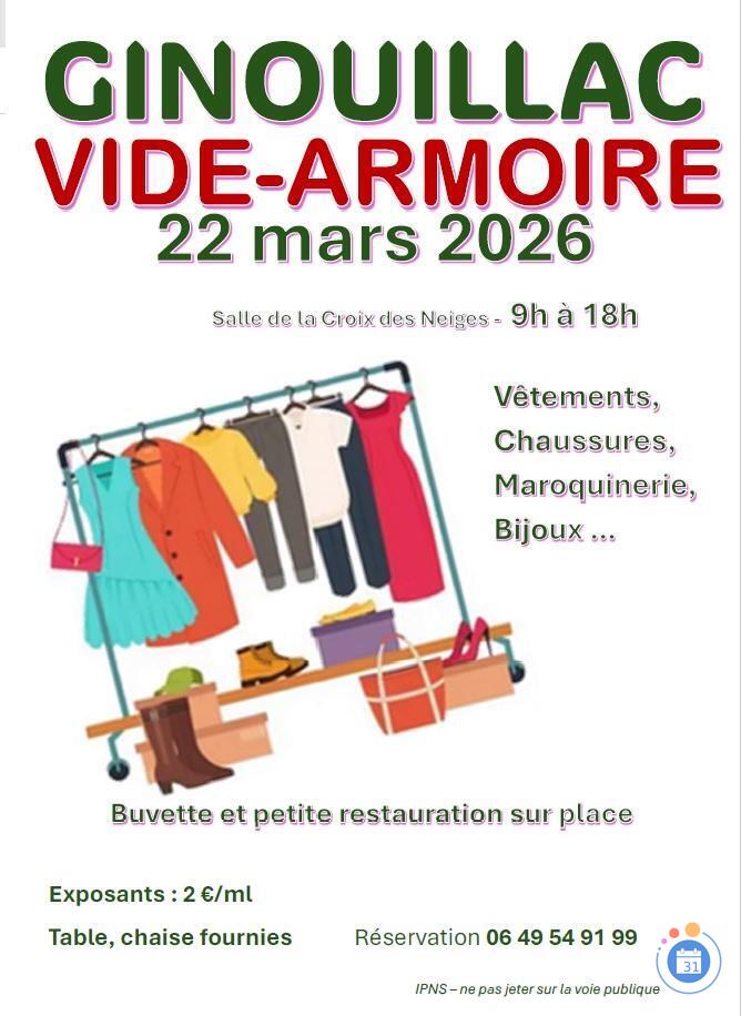 Image Vide-armoire de Printemps (photo 1)