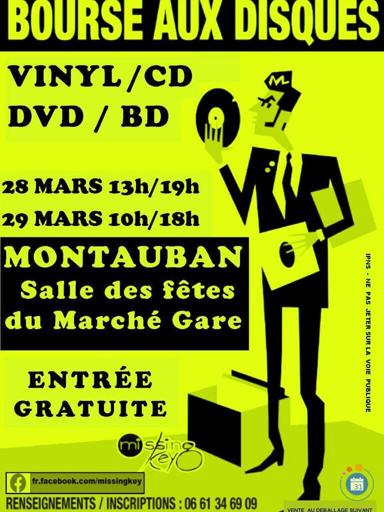 Image Bourse aux disques vinyl, cd, dvd et bd (photo 1)