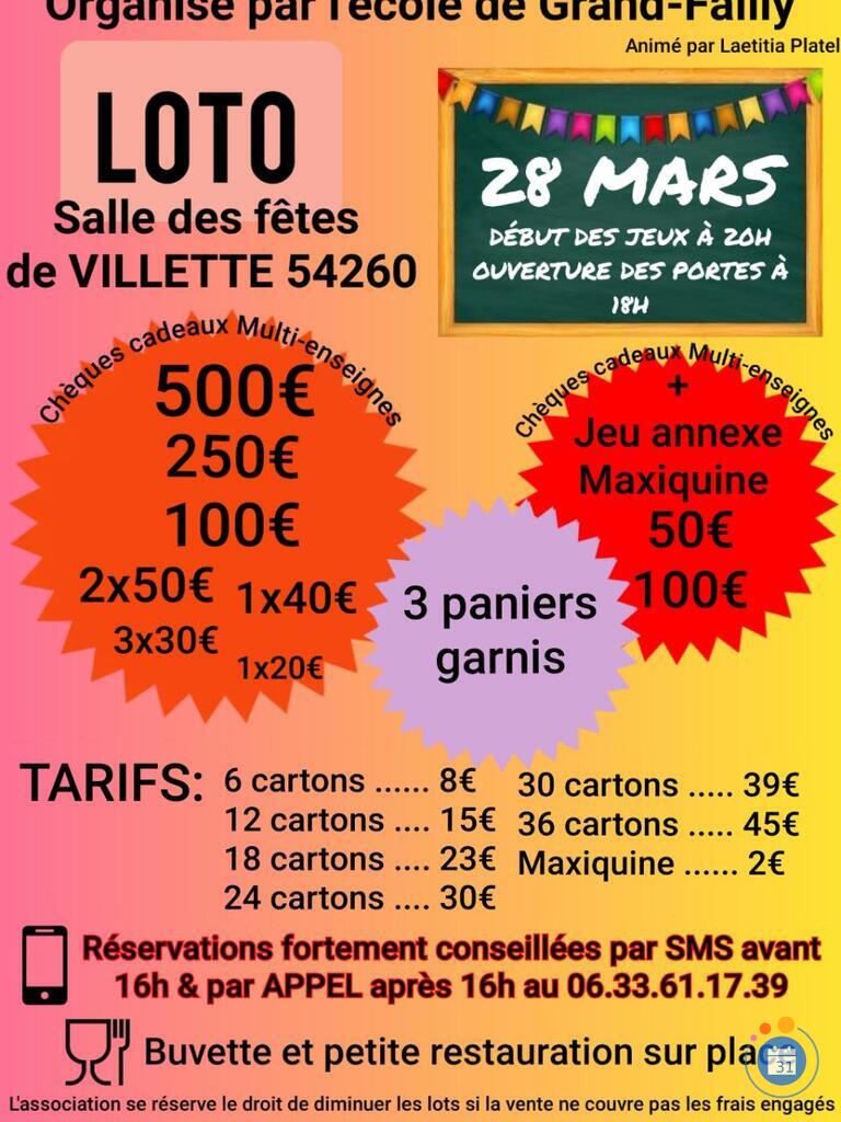 Image LOTO École de Grand-Failly animé par Laetitia Platel (photo 1)